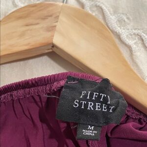 Chic Burgundy Blouse